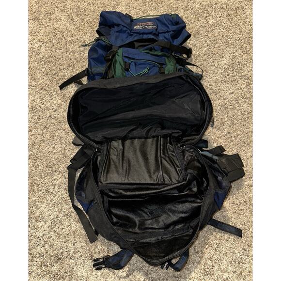 Jansport Rare NWOT Vintage Hiking Backpack USA 26 X 16.5 Padded Back Frameless - Picture 9 of 12